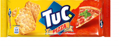 Печенье крекер TUC со вкусом пиццы 100г