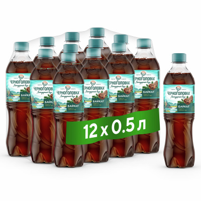 Напиток Черноголовка Байкал 0,5л пл/б
