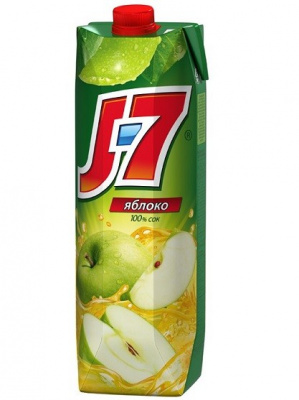 Сок J-7 Яблоко зеленое 0,97л