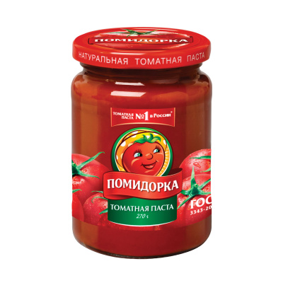 Паста Помидорка томатная ст/б 250мл