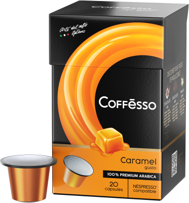 Кофе Coffesso Aroma Caramel в капсулах 5г*20шт