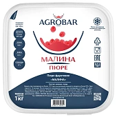 Пюре Агробар (AGROBAR) малина с/м 1кг