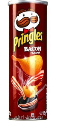 Чипсы Pringles бекон 165г