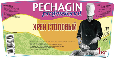 Хрен Печагин Pechagin Professional столовый 1кг