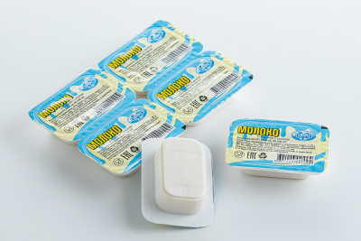 Молоко сгущенное с сахаром порционное 144шт*20г Невский Берег