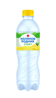 Вода Калинов Родник Актив спорт со вкусом лимона 0,5л