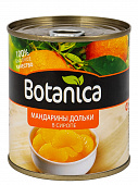 Мандарины Botanica дольки в сиропе 314мл