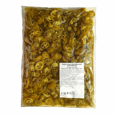 Перец халапеньо резаный колечками 1,8кг ПРЕДГОРЬЕ
