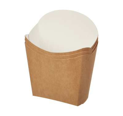 Коробка для картофеля фри большая 150г 115*45*123мм 1уп*50шт