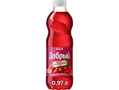 Морс ДОБРЫЙ Виноград-клюква 0,97л