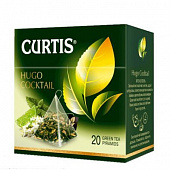 Чай Curtis Hugo Cocktali зелёный 20пакетиков*1,8г