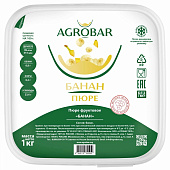 Пюре Агробар (AGROBAR) банан с/м 1кг