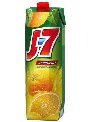 Сок J-7 Апельсин 0,97л
