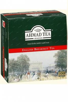 Чай Ahmad Tea English Breakfast черный 100пакетиков*2г