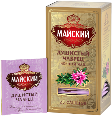 Чай Майский Душистый чабрец 25пакетиков*2г