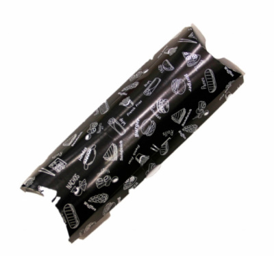 Коробка для роллов и шаурмы 210*80*60мм 1уп*400шт Complement Black