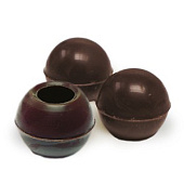Капсула для конфет Dobla из темного шоколада Ø25мм 1,36кг