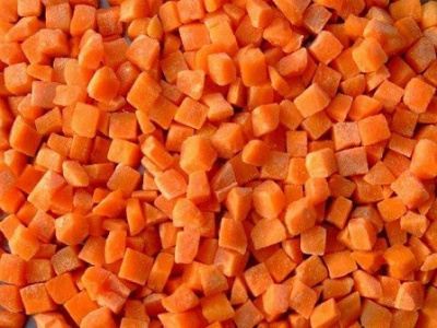 Морковь кубик с/м 10*10мм