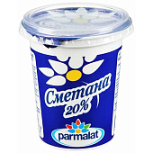 Сметана Parmalat 20% 400г