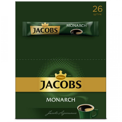 Кофе Jacobs Monarch порционный 26пак*1,8г