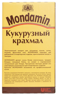 Крахмал кукурузный 500г Мондамин