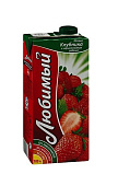 Нектар Любимый яблоко и клубника 0,95л