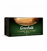 Чай GREENFIELD Classic Breakfast черный 25пакетиков*2г