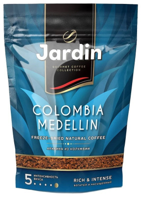 Кофе Jardin Colombia Medellin сублимированный 240г