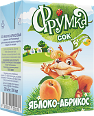 Сок яблоко-абрикос 0,2л Фрумка