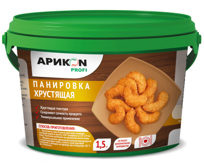 Панировка хрустящая 1,5кг АРИКON PROFI