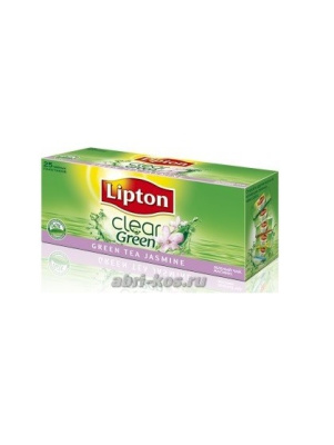 Чай Lipton Green Jasmin зеленый 25пак*1,3г