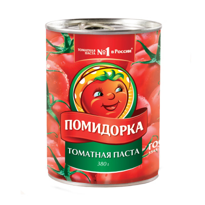 Паста Помидорка томатная 380г