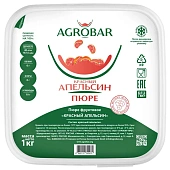 Пюре Агробар (AGROBAR) красный апельсин с/м 1кг