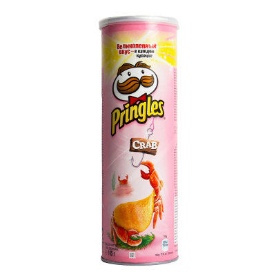 Чипсы Pringles краб 165г