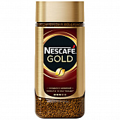 Кофе Nescafe Gold растворимый 190г