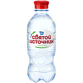 Вода Святой источник газированная 0,33л