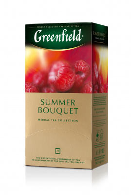 Чай GREENFIELD Summer Bouquet фруктовый 25пакетиков*2г
