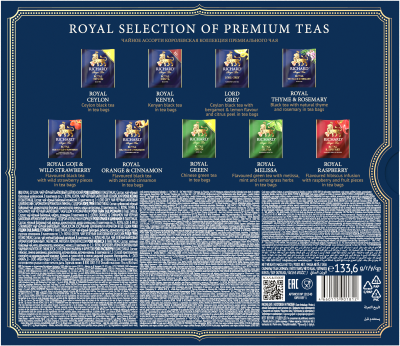 Чай RICHARD ROYAL SELECTION OF PREMIUM TEAS ассорти 9 вкусов сашет 72шт