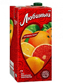 Сок Любимый грейпфрут и лимон 0,95л
