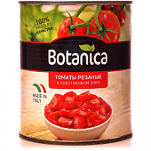 Томаты Botanica резаные очищенные в собственном соку 2,5кг