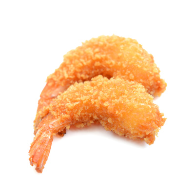 Креветки в панировке Панко очищенные с хвостом с/м 1кг Фрост-А