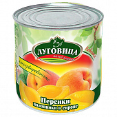 Персики Луговица половинки в сиропе 850мл