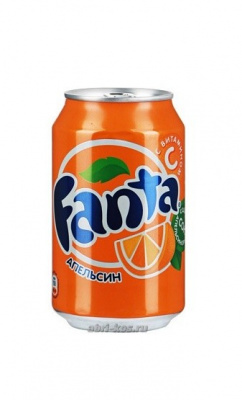 Напиток Fanta Апельсин 0,33л ж/б