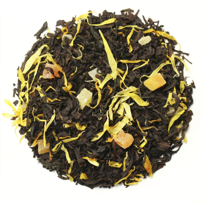 Чай КультКофе Дыня со сливками черный ароматизированный 70г