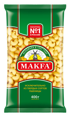 Макароны Макфа Улитки 400г