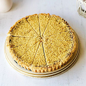 Пирог Малиновый с миндалем 14 порций 1,288кг Десерт Фентези