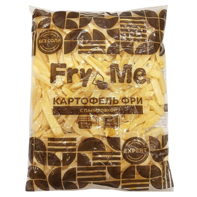 Картофель фри СТЕЙК ХАУС с панировкой 9х18мм с/м Fry Me Steakhouse (FMS18)