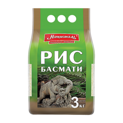 Рис Басмати 3кг Националь