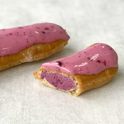 Пирожное Эклер Ягодный с/м 55г*5шт 275г Десерт Фентези