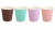 Стакан бумажный Huhtamaki Кофейные зерна 4 цвета двухслойный 300мл Ø90мм 1уп*40шт  